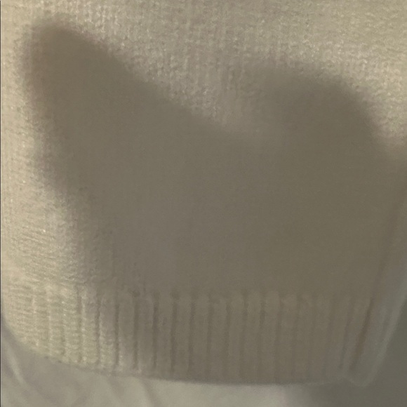 Laundry By Shelli Segal Cream Cardigan with Black Trim - Picture 4 of 5